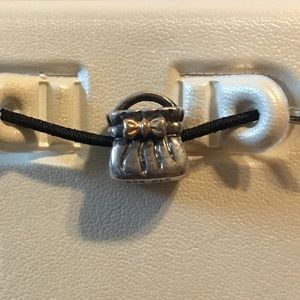 Pandora purse with gold bow